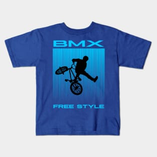 BMX FREE STYLE 1 LEG Kids T-Shirt